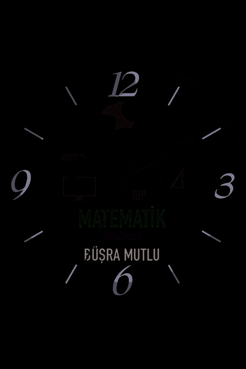 Art hedi̇ye Kişiye Özel Matematik Öğretmeni Hesap Çap 30cm Sessiz Akar Bombeli Gerçek Cam Duvar Saati