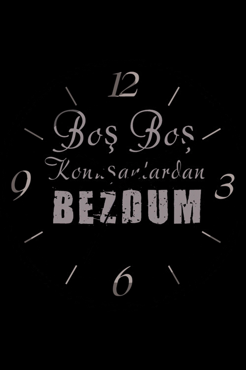 Boş Boş Konuşanlardan Bezdum Akar Bombeli Gerçek Cam Duvar Saati