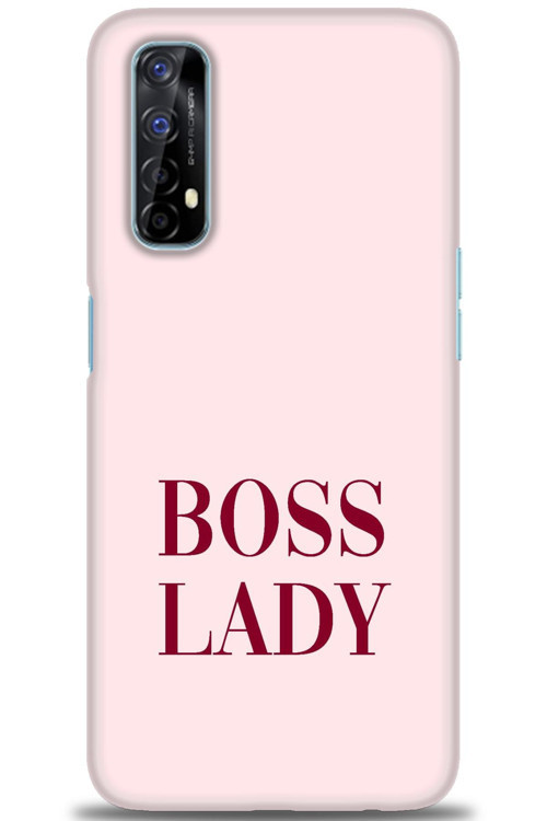 Realme 7 Kılıf HD Baskılı Kılıf - Boss Lady