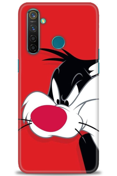 Realme 5 Pro Kılıf HD Baskılı Kılıf - Sylvester
