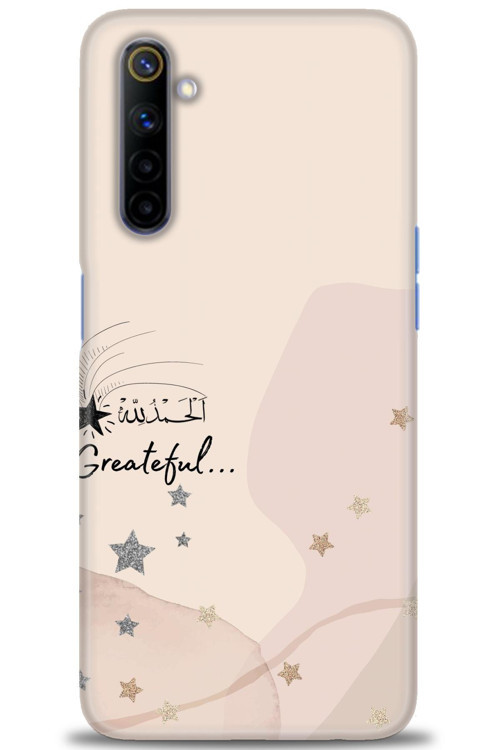 Realme 6 Kılıf HD Baskılı Kılıf - Greateful
