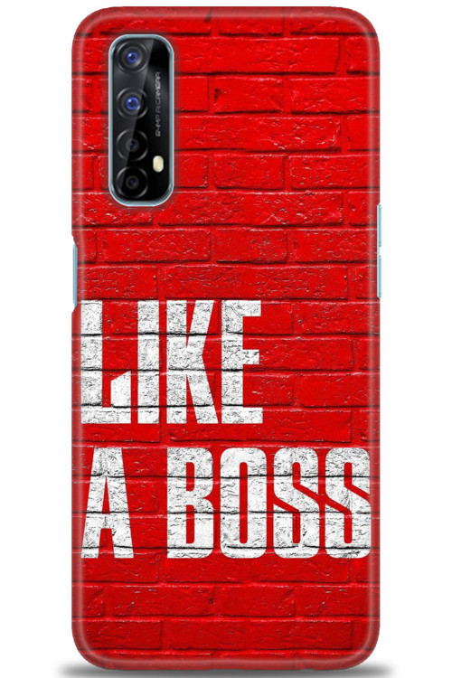 Realme 7 Kılıf HD Baskılı Kılıf - Like a Boss