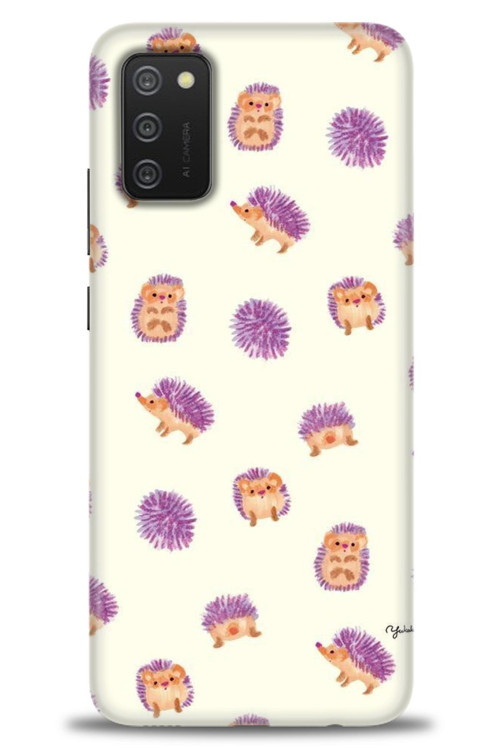 Samsung Galaxy A02S Kılıf HD Baskılı Kılıf - Minik Kirpiler