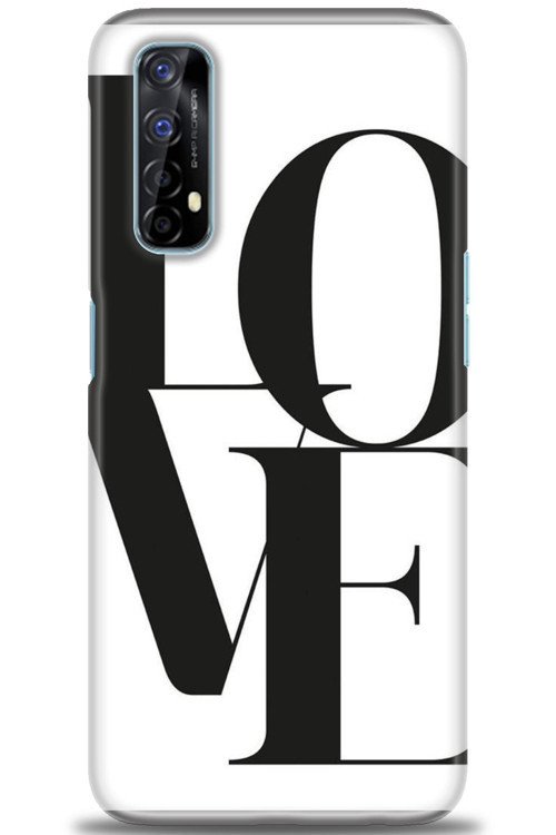 Realme 7 Kılıf HD Baskılı Kılıf - Love