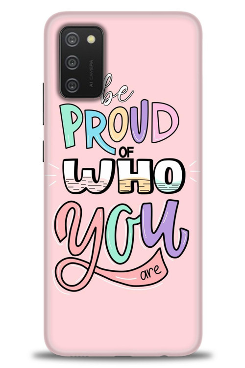 Samsung Galaxy A02S Kılıf HD Baskılı Kılıf - Who You