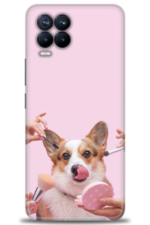 Realme 8 Pro Kılıf HD Baskılı Kılıf - Sevimli Köpek