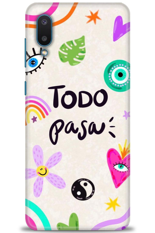 Samsung Galaxy A02 Kılıf HD Baskılı Kılıf - ToDo Pasa