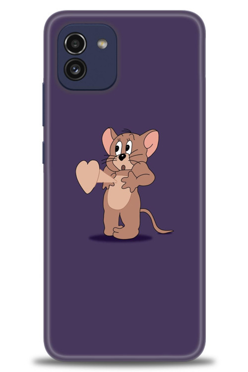 Samsung Galaxy A03 Kılıf HD Baskılı Kılıf - Aşık Jerry