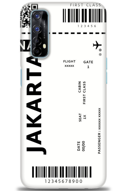 Realme 7 Kılıf HD Baskılı Kılıf - Jakarta
