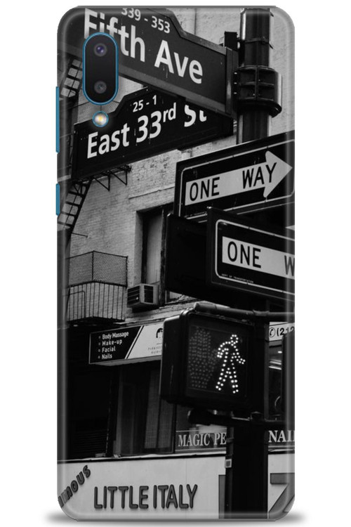 Samsung Galaxy A02 Kılıf HD Baskılı Kılıf - One Way