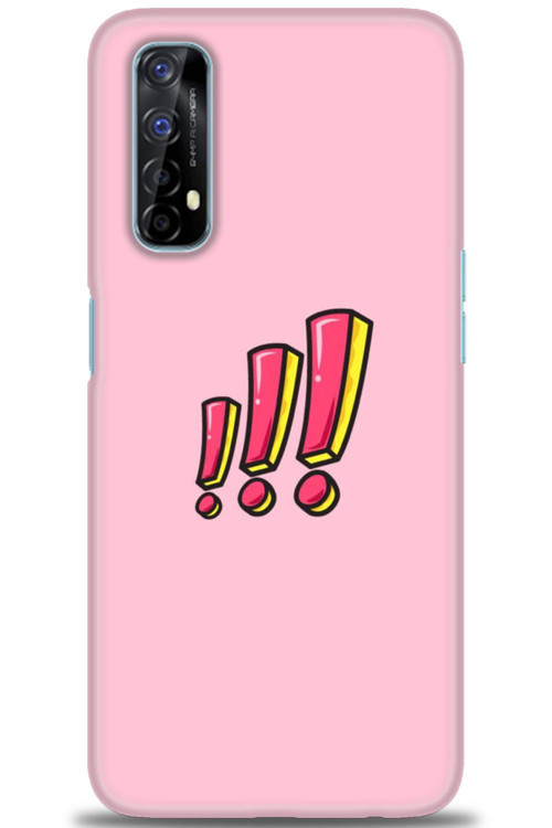 Realme 7 Kılıf HD Baskılı Kılıf - Ünlem