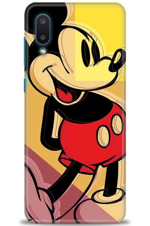 Samsung Galaxy A02 Kılıf HD Baskılı Kılıf - Mickey Mousee