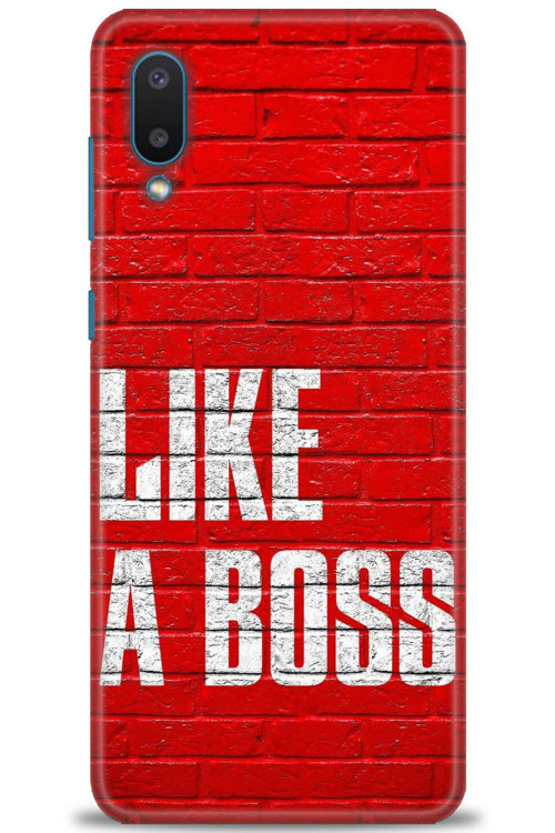 Samsung Galaxy A02 Kılıf HD Baskılı Kılıf - Like a Boss