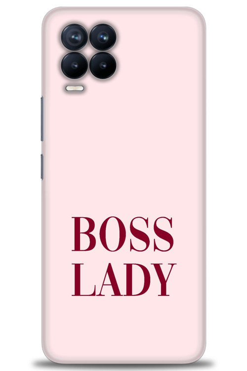 Realme 8 Kılıf HD Baskılı Kılıf - Boss Lady