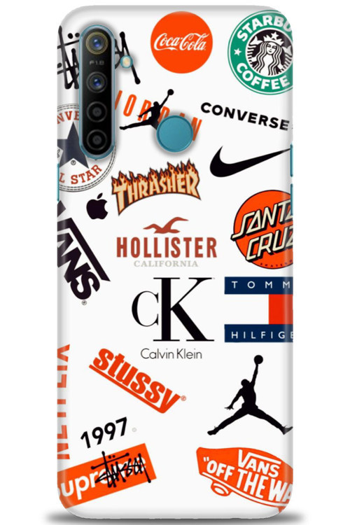 Realme 5i Kılıf HD Baskılı Kılıf - Stussy