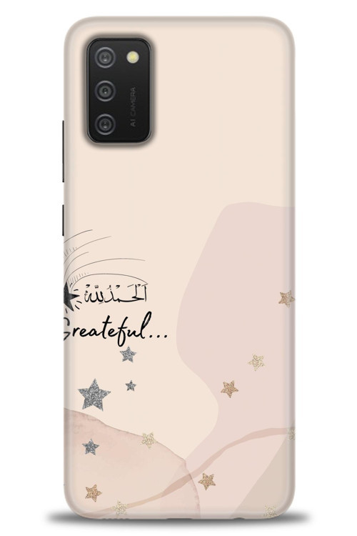 Samsung Galaxy A03S Kılıf HD Baskılı Kılıf - Greateful