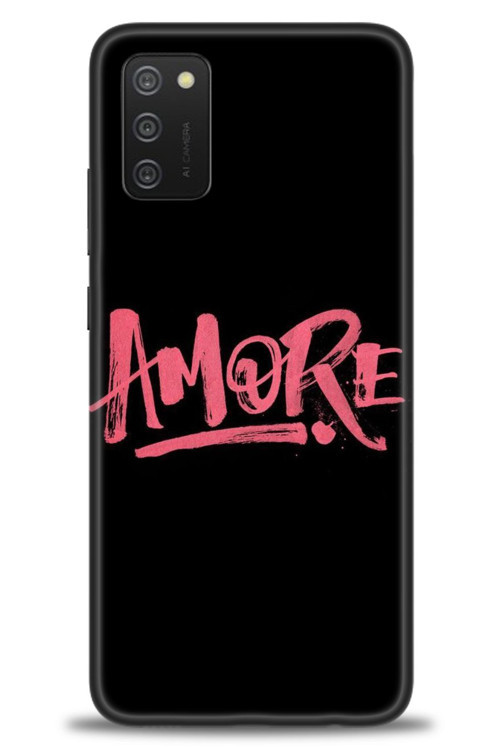 Samsung Galaxy A02S Kılıf HD Baskılı Kılıf - Amore