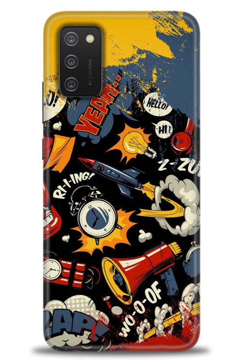 Samsung Galaxy A02S Kılıf HD Baskılı Kılıf - Z Zum!
