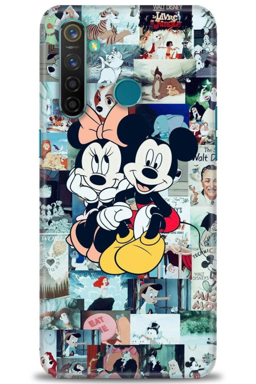 Realme 5 Pro Kılıf HD Baskılı Kılıf - Cartoons
