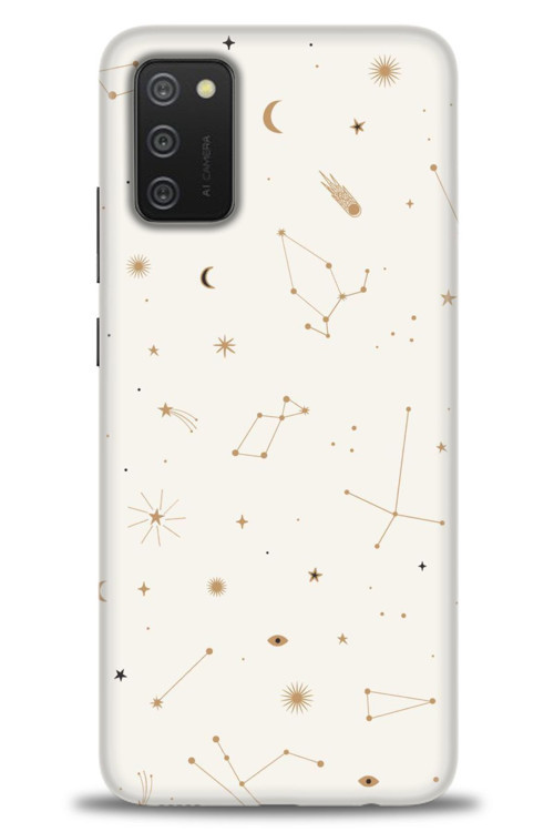 Samsung Galaxy A03S Kılıf HD Baskılı Kılıf - Yıldız Haritası