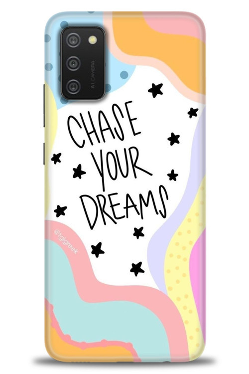 Samsung Galaxy A03S Kılıf HD Baskılı Kılıf - Chase Your Dreams