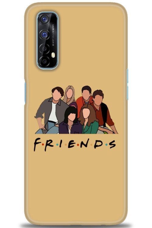 Realme 7 Kılıf HD Baskılı Kılıf - Friends