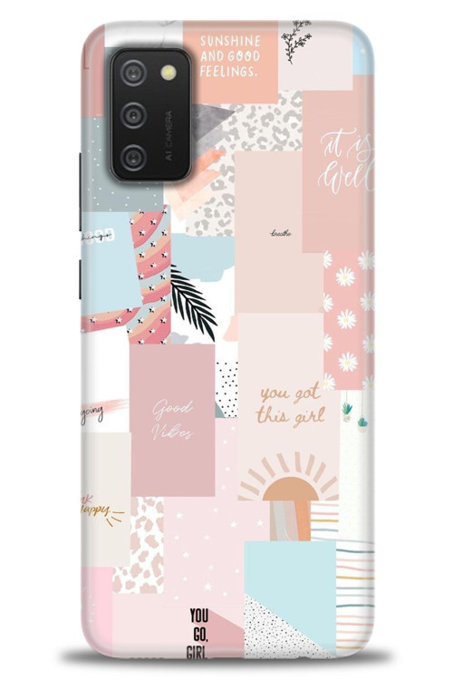 Samsung Galaxy A03S Kılıf HD Baskılı Kılıf - Girl