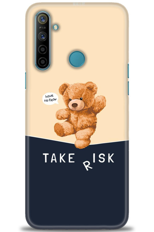 Realme 6i Kılıf HD Baskılı Kılıf - Take Risk