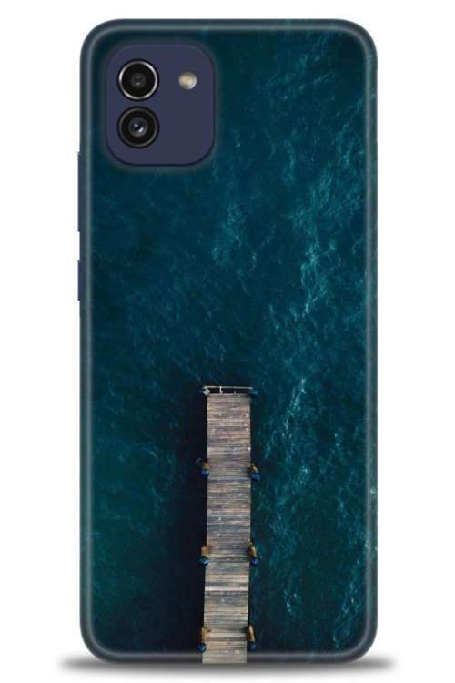 Samsung Galaxy A03 Kılıf HD Baskılı Kılıf - İskele