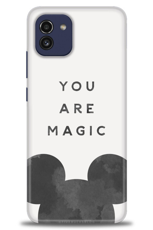 Samsung Galaxy A03 Kılıf HD Baskılı Kılıf - You Are Magic
