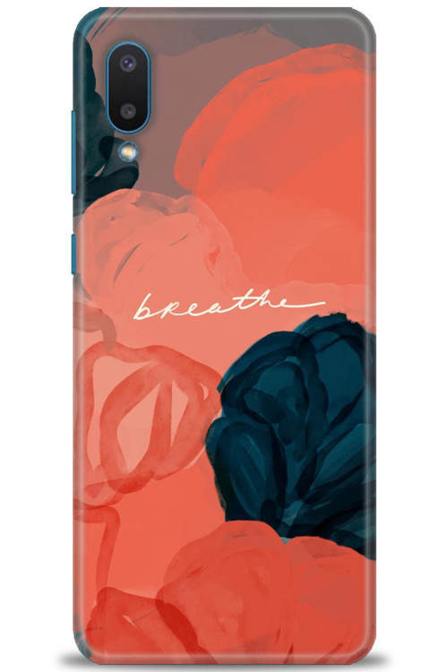 Samsung Galaxy A02 Kılıf HD Baskılı Kılıf - Breathe