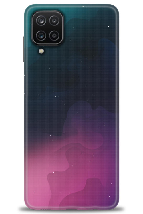 Samsung Galaxy A12 Kılıf HD Baskılı Kılıf - Gökyüzü