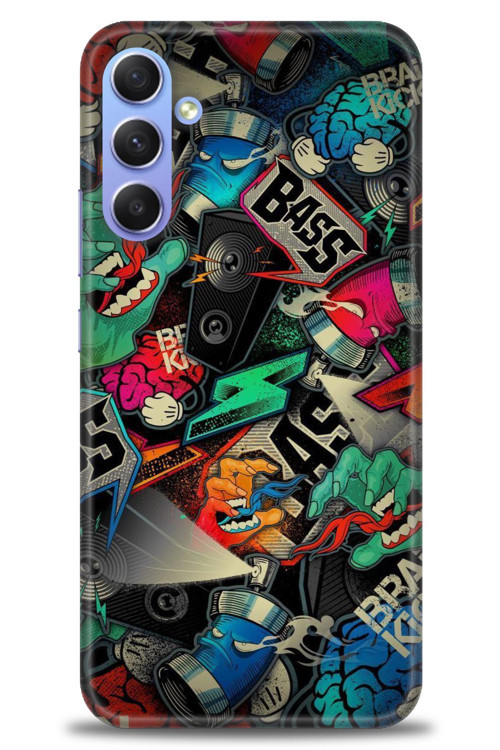 Samsung Galaxy A05s Kılıf HD Baskılı Kılıf - Bass