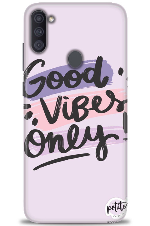Samsung Galaxy A11 Kılıf HD Baskılı Kılıf - Good Vibes