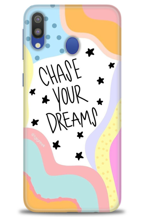 Samsung Galaxy A10S Kılıf HD Baskılı Kılıf - Chase Your Dreams