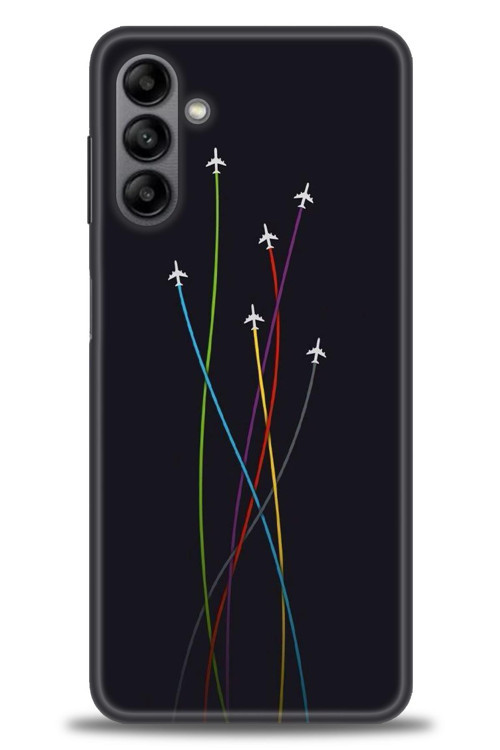 Samsung Galaxy A04S Kılıf HD Baskılı Kılıf - Uçaklar
