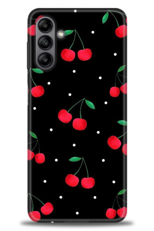 Samsung Galaxy A04S Kılıf HD Baskılı Kılıf - Kirazlar