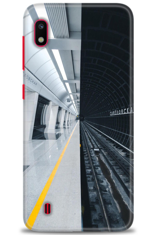 Samsung Galaxy A10 Kılıf HD Baskılı Kılıf - Metro Station