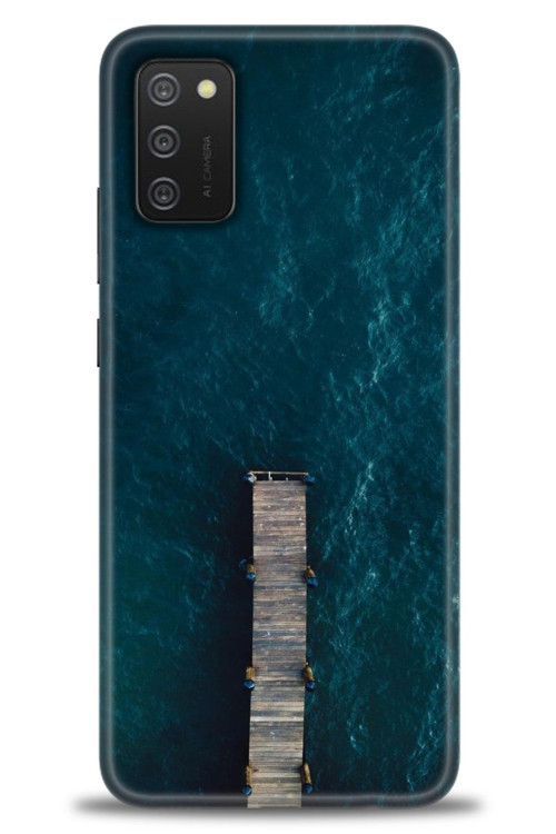 Samsung Galaxy A02S Kılıf HD Baskılı Kılıf - İskele