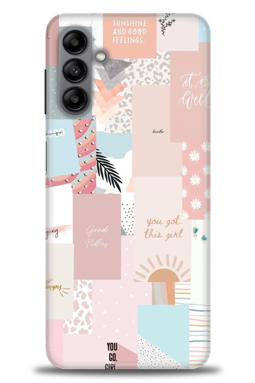 Samsung Galaxy A04S Kılıf HD Baskılı Kılıf - Girl