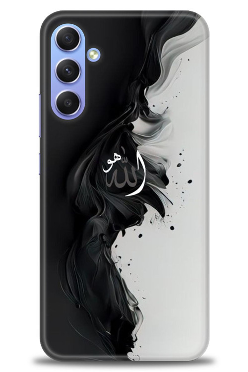 Samsung Galaxy A05s Kılıf HD Baskılı Kılıf - Siyah ve Beyaz