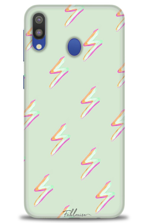 Samsung Galaxy A10S Kılıf HD Baskılı Kılıf - Şimşekler