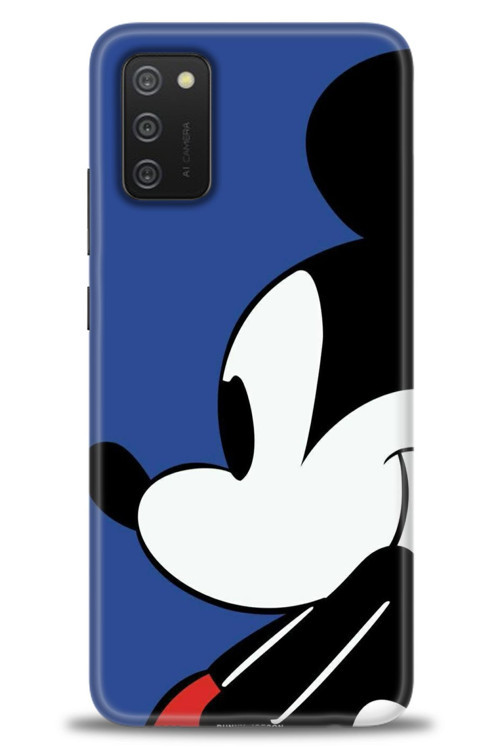 Samsung Galaxy A03S Kılıf HD Baskılı Kılıf - Micky Mouse