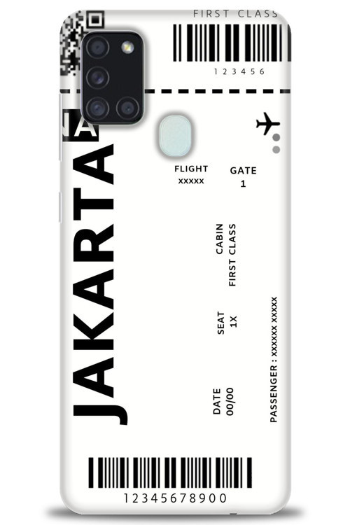 Samsung Galaxy A21S Kılıf HD Baskılı Kılıf - Jakarta