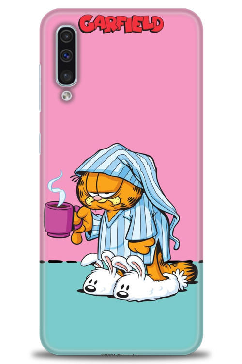 Samsung Galaxy A30S Kılıf HD Baskılı Kılıf - Garfield