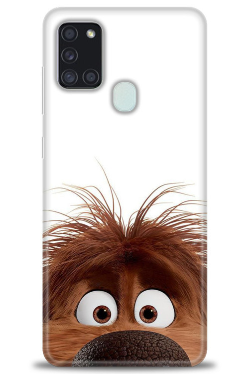 Samsung Galaxy A21S Kılıf HD Baskılı Kılıf - Sevimli Köpek
