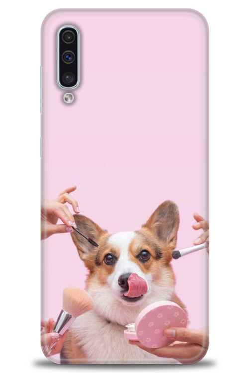 Samsung Galaxy A30S Kılıf HD Baskılı Kılıf - Sevimli Köpek