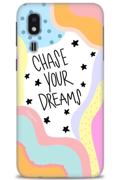 Samsung Galaxy A2 Core Kılıf HD Baskılı Kılıf - Chase Your Dreams