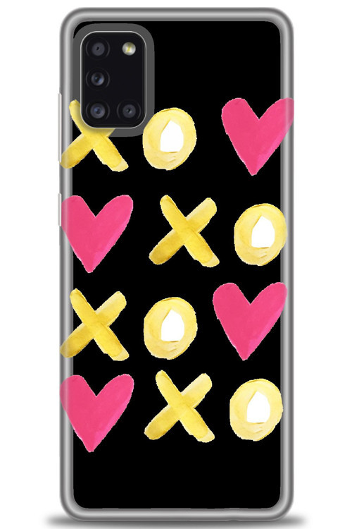 Samsung Galaxy A31 Kılıf HD Baskılı Kılıf - XOXOXO