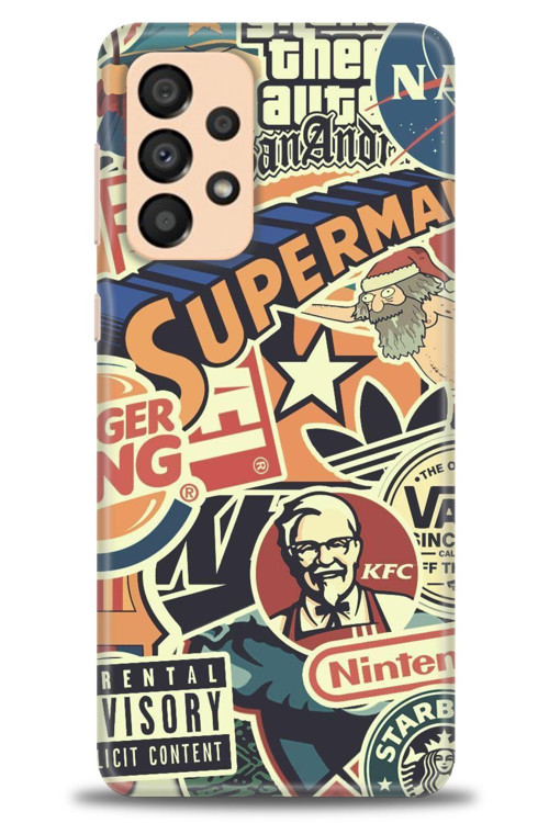 Samsung Galaxy A33 5G Kılıf HD Baskılı Kılıf - Superman